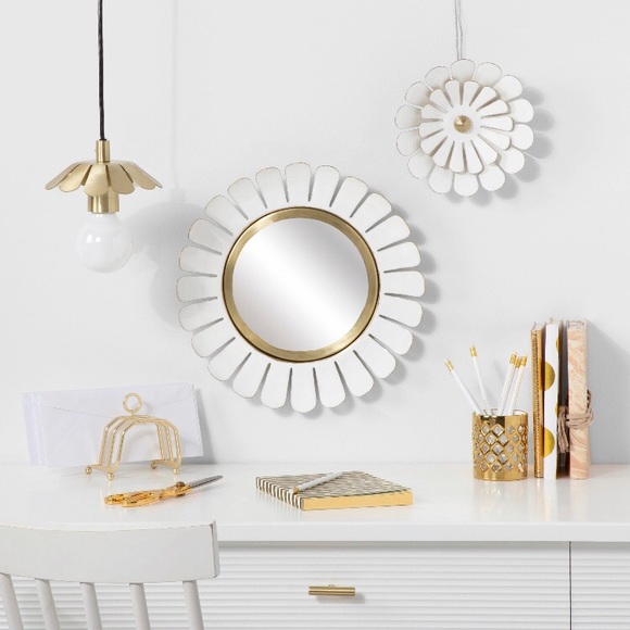 Opalhouse Accents Opalhouse Enamel Flower Ceiling Pendant Light